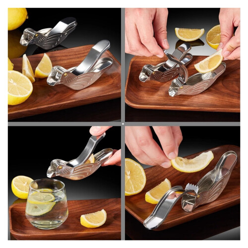 Stainless Steel Lime Squeezer for Beer Bottles 1