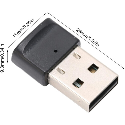 Adaptador USB Bluetooth 5.0 TX56 para laptop e desktop 2