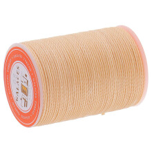 Leather sewing thread cord beige 5 meters
