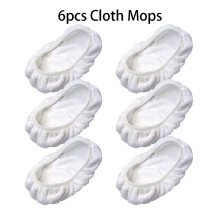 JINGT cloth mop pad replacement set 6 pcs 15x8 inches