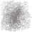Jewelry Head Eye Pins 0.39 x 0.18 Inch 500 Pcs 2