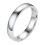 Stainless Steel Smooth Face Ring 4mm Titanium Couple Ring 1