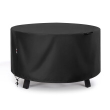 Unicook Round Fire Pit Cover 32 inch diameter 14 inch height