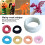 JINGDAN Chenille Stems Colorful Craft Wire 10mm 12m 7