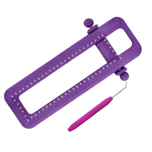 Adjustable Hosiery Scarf Knitting Machine Plastic 1pc