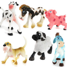 Farm Animal Models Lifelike Design Set for Kids