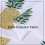 Pineapple Cafe Curtains Green 24 Inches Length 4