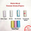 Thermal Printer Paper Sticker Blank Clear BPA-Free7Rolls 1