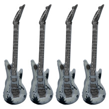 Inflatable Guitar Toy for Kids, Stage Prop, 4pcs