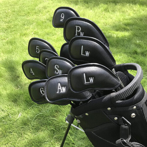 Luxtrada Golfschlägerhauben aus Kunstleder, 12 Stück 1