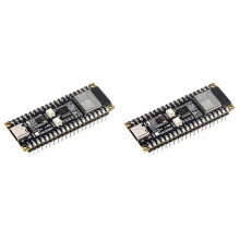 2X Placa de Desenvolvimento ESP32-C6--M Microcontrolador WiFi 6 Módulo ESP32-C6--1 Suporta ESP-IDF