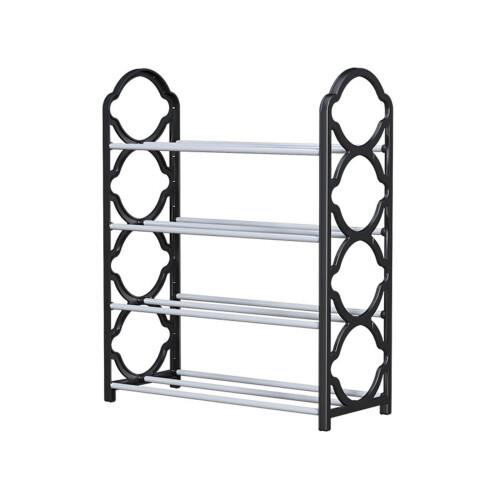 Stainless Steel Shoe Rack 4-Tier