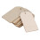 Wooden rectangle craft tags 6x10 pcs 1