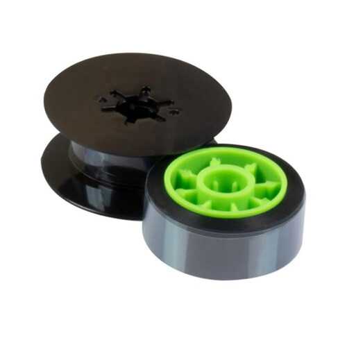 Black typewriter ribbon twin spool replacement 1 pc 1