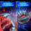 Wireless Gaming Headset Dual Mode LED Red 5
