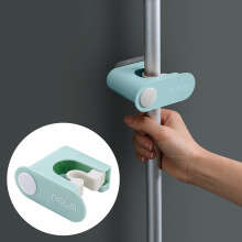 Mop Holder Wall Mount Bracket Self-Adhesive 1PC