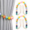 Curtain Tiebacks Wooden Bead Style 2 pcs 1