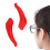 Silicone Eyeglasses Ear Grips Non-Slip 1 Pair 1