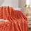 Purple Bunny Plush Blanket 3D Bubble Texture 50x60in 8