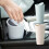RFUGUG oscillating lid car mini trash can portable 1