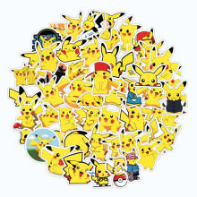 Pokemon vinyl stickers waterproof 50 pcs