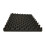 Akustiske skumfliser, sorte, 30x30x3,5 cm, 24 stk. 4