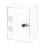 Acrylic ballot box with lock and key 1 piece 1