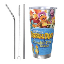 Fraggle Rock tumbler stainless steel 20 oz