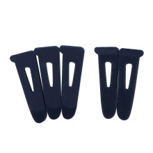 Clothing Sleeve Cuff Tags with Loop and Hook 4 Pairs Blue