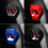 Kairuite Car Engine Start Stop Button Push Cover Διακοσμητικά Αξεσουάρ Εσωτερικού Χώρου 3