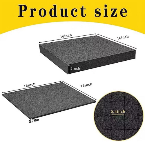 Foam Insert for Tool Box 40x40 cm 4 pcs 1