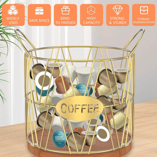 Coffee Pod Holder for K-Cup Compatible Clear Container 2