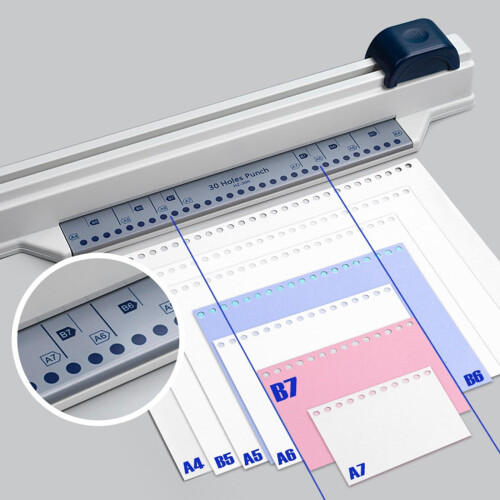 30-hole punch machine for office and home use
