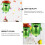Palloncini per feste a tema messicano con decorazioni a tema taco (2 pezzi) 5