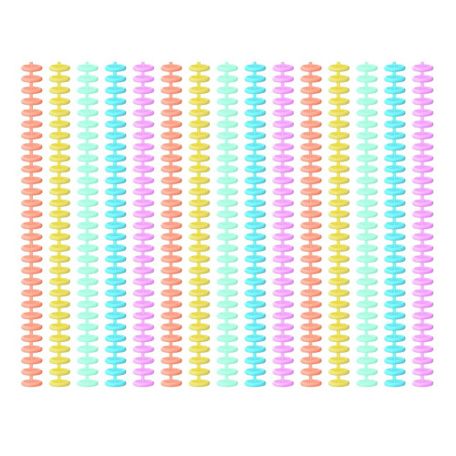 Plastic Spiral Binding Coils 1/2 inch 50 pcs