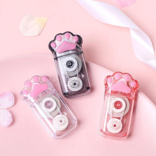 Kattkorrigeringstejp Kawaii klor design 3 st 1