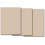 Cartolina DCS lisa cor areia castelo bege 8,5x11 polegadas 20 1