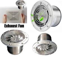 4-inch round exhaust fan for bathroom laundry kitchen
