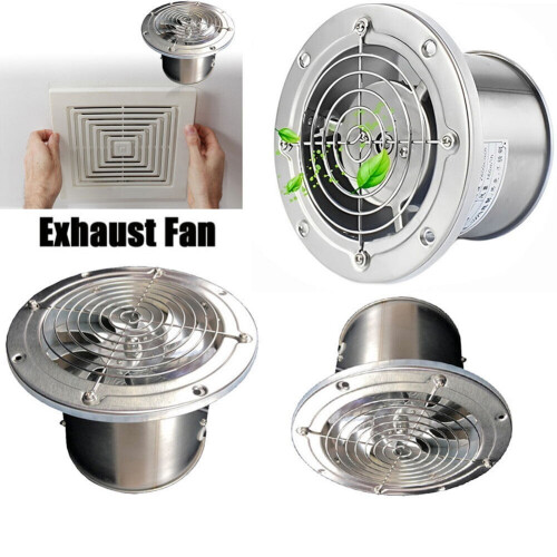 4-inch round exhaust fan for bathroom laundry kitchen