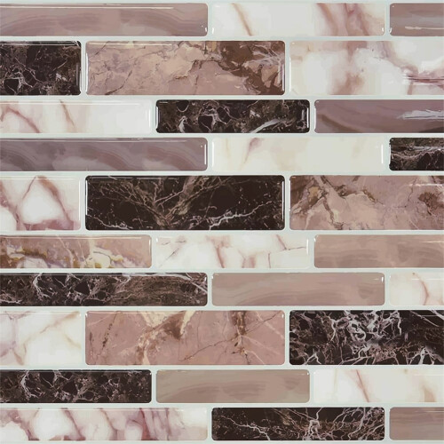 Wall Panels Peel and Stick Self Adhesive Foam 10-Pack