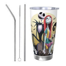 Nightmare Before Christmas Tumbler Stainless Steel 20 oz