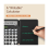 Calculadora de mesa de escritório com 12 dígitos e escrita apagável. 5