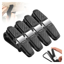Car Glasses Card Holder Multifunctional 4 pcs