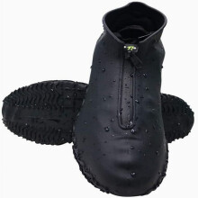 Waterproof Rain Shoe Covers with Zipper 1 Pair