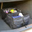 Car Trunk Organizer Foldable with Reinforced Handles Black 1