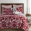Conjunto de fronhas acolchoadas Levtex Home Bretton Woods Euro, 66x66 cm (26x26 polegadas). 3