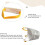 Adjustable Pet Respirator Muzzle Set of 3 5