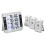 Wireless Indoor Outdoor Thermometer Hygrometer with 3 1