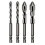 SunyaMood eccentric twist drill bit for wood, glass, tile, 1