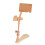 Embroidery lap stand beech wood adjustable 1 piece 1